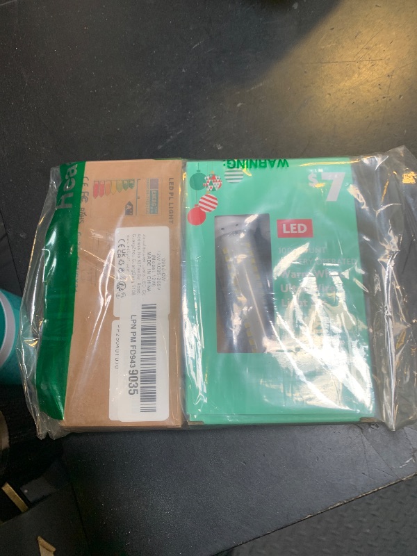 Photo 1 of 10 CT BATTERY OPERATED ULTRA WHITE LIGHT SET