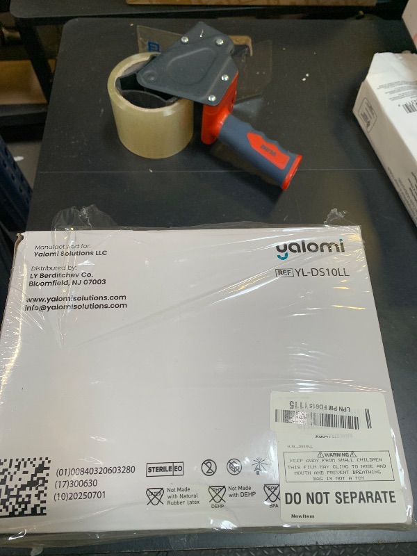 Photo 1 of 10mL Luer Lock Syringe (No Needle) – 100 Pack | Sterile & Individually Wrapped | Professional, Industrial & Personal Use | Yalomi