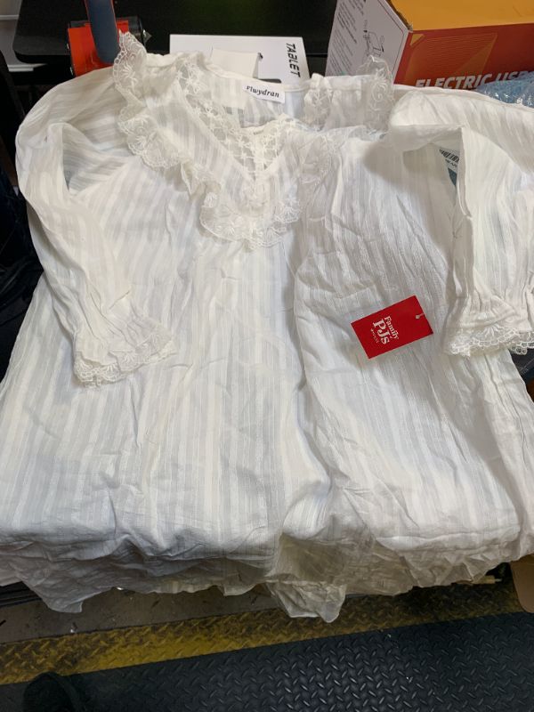 Photo 1 of Matching Kids Stewart Plaid Family Pajamas Nightgown - Stewart Plaid - Size 14-16