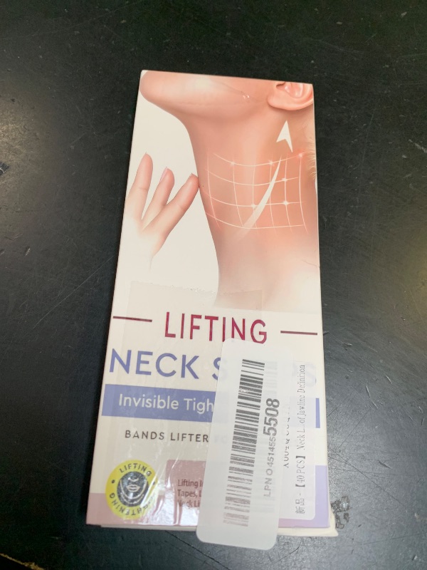 Photo 1 of ?40 PCS? Neck Lift Tape - Instantly Lift Sagging Skin, Invisible Neck Wrinkle Patches & Face Firming Tape for Women, Comfortable Waterproof Jawline Definition