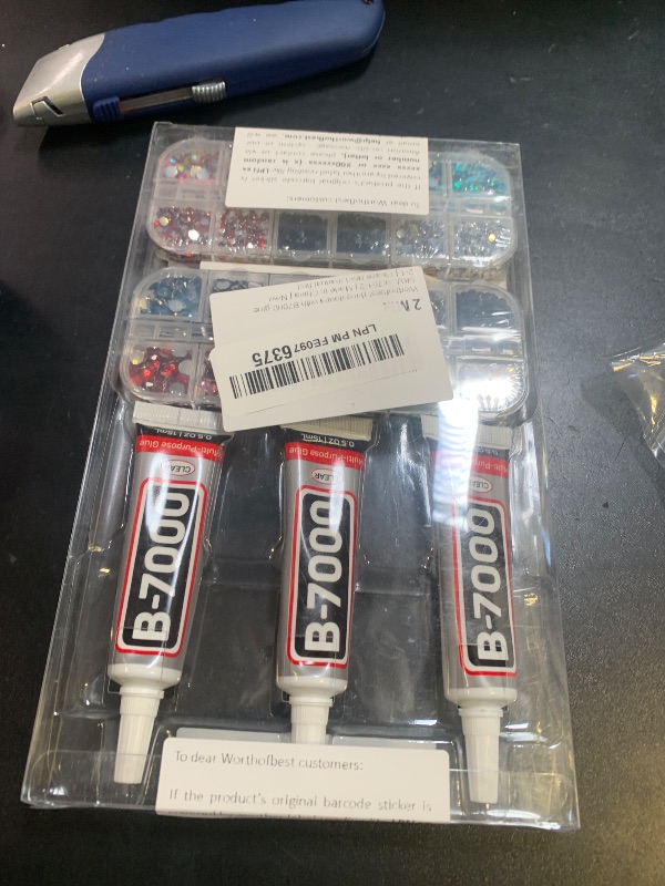 Photo 1 of 11000Pcs Multicolored Rhinestones 2,3,5MM Flatback for Bedazzling Crafts Clothes Fabric Crafting Nail Art, Bedazzler Kit with Colorful Rainbow Flat Back Crystal Diamond Gem Gemstone Jewel Gems