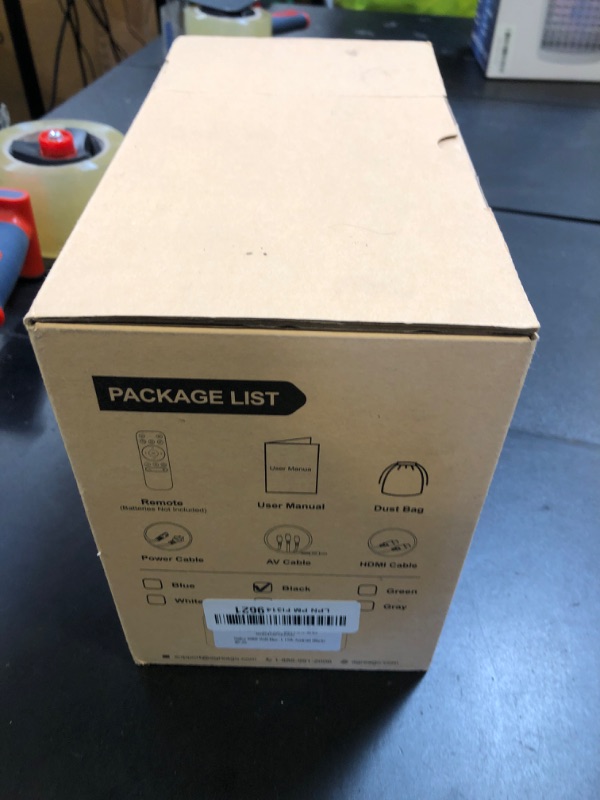 Photo 1 of [Electric Focus] Projector with WiFi and Bluetooth, Native 1080P 15,000 Lumens 4K Supported, Agreago Outdoor Movie Projector for Home Theater UP to 300", for iOS/Android/TV Stick/HDMI/USB