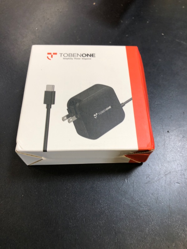 Photo 1 of 100W USB C Laptop Charger, Universal GaN III Power Supply Adapter, Replacement Foldable Fast Charger PD3.0 for MacBook Pro/Air, HP, Lenovo, Asus, Steam Deck, and All Type C Devices (5ft Cable)