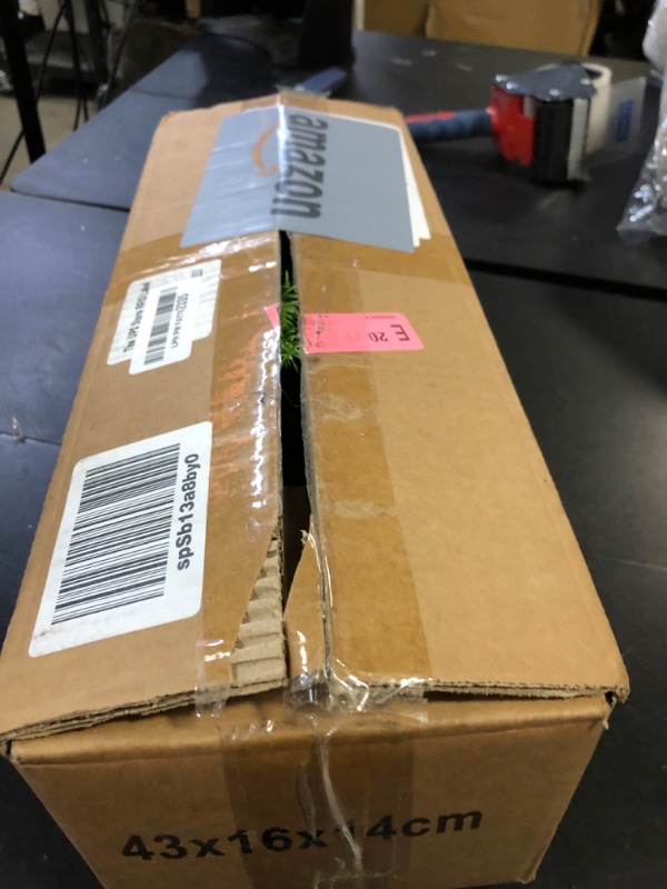 Photo 1 of [ 12 Modes & Timer] Christmas Artificial Tree LED Warm Lights Battery Operated Red Berries Pine Cone Burlap Base Indoor Home Christmas Decorations