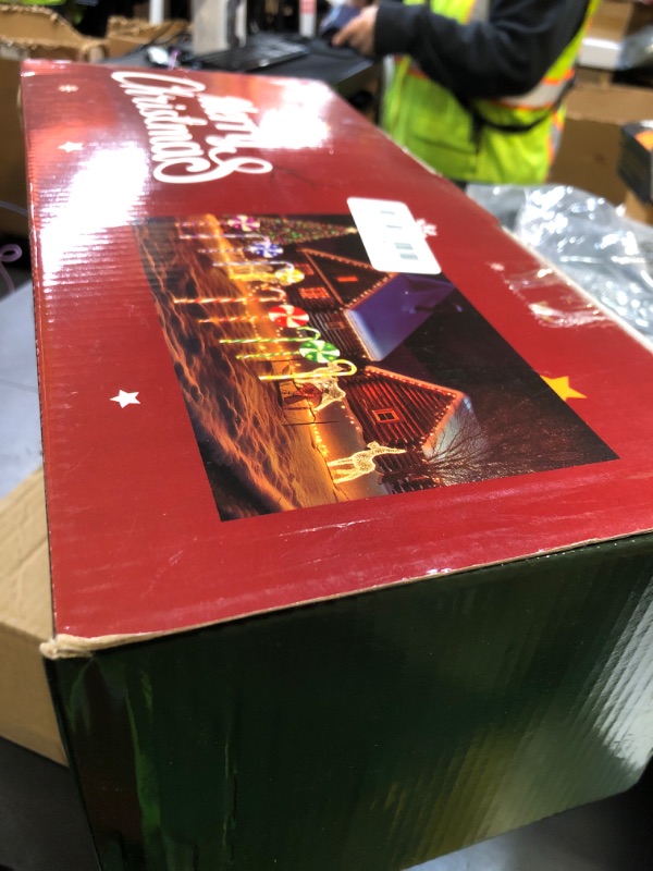 Photo 1 of 10PK Flashing Christmas Candy Cane Lollipop Lights for Pathway Outdoor, Christmas Decorations Outdoor, 8 Modes 130 LED Waterproof Xmas Stake Light for Garden Yard (Multi-Color)