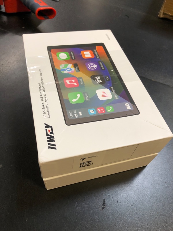 Photo 1 of 8” Wireless Apple CarPlay Screen for Car with Android Auto & 1080P Backup Camera, Rotatable Touchscreen Car Stereo, Vertical & Horizontal Mode, Bluetooth, GPS Navigation, Mirror Link