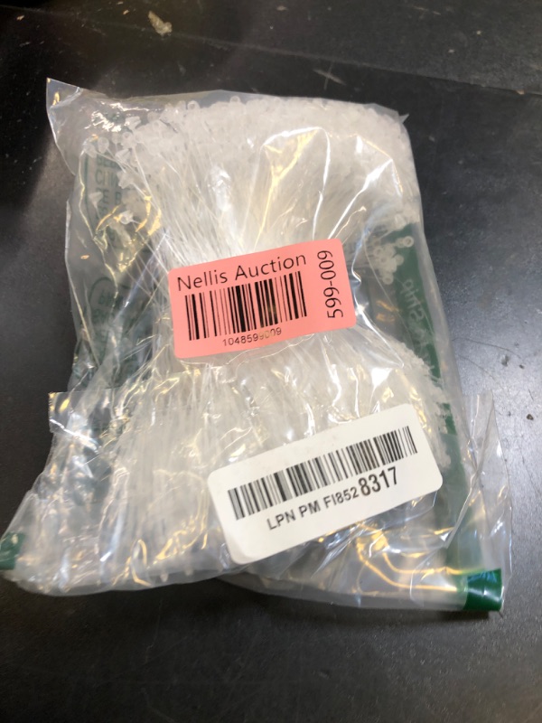 Photo 1 of 1000Pcs Hang Prices Tag Fasteners, 5 Inch Snap Lock Pins Plastic Tags for Clothing Mark Shoe Bag Jewelry Security Loop Fasteners Retail Store Supplies (Clear)