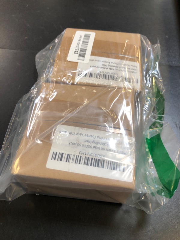 Photo 1 of 100 PCS 6 Inch Sanding Discs 120 Grit Hook and Loop Sandpaper, Round Orbital Sand Paper Discs for Sander