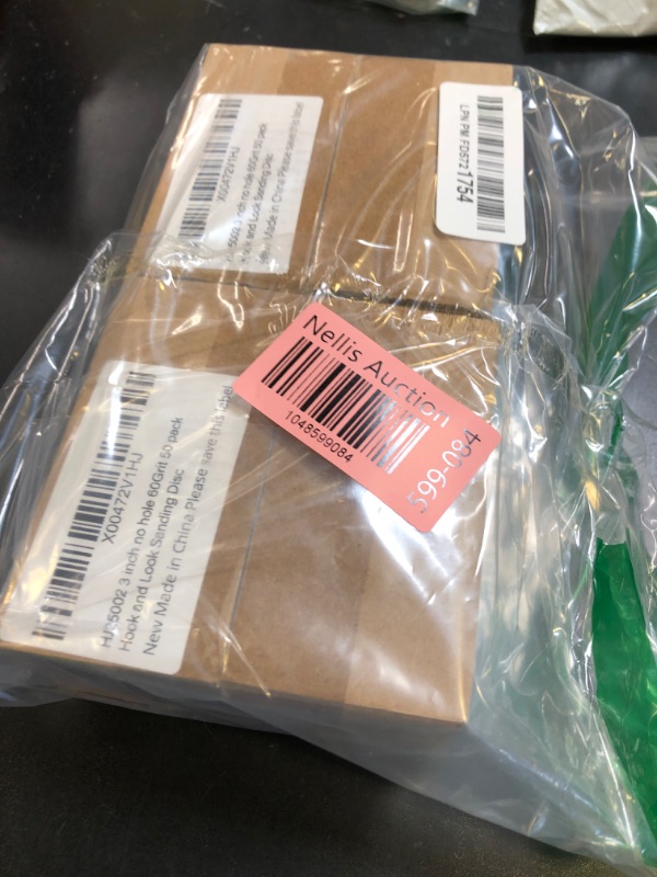 Photo 1 of 100 PCS 6 Inch Sanding Discs 120 Grit Hook and Loop Sandpaper, Round Orbital Sand Paper Discs for Sander