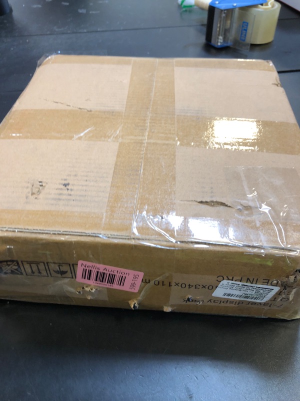 Photo 2 of RCZSCBK 7-Tier Rotating Display Rack, 360° Heavy-Duty Spinning Merchandiser for Retail Stores & Showrooms, Movable Floor Gondola for Clothing, Shoes & Accessories