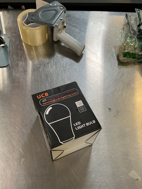 Photo 1 of UCB Alexa Light Bulb 130W Equivalent, Smart Light Bulbs Warm White to Daylight Tunable, A19 E26 Bluetooth LED Bulbs Work with Alexa Only for Bedroom Kitchen Living Office No WiFi Required 4 Pack