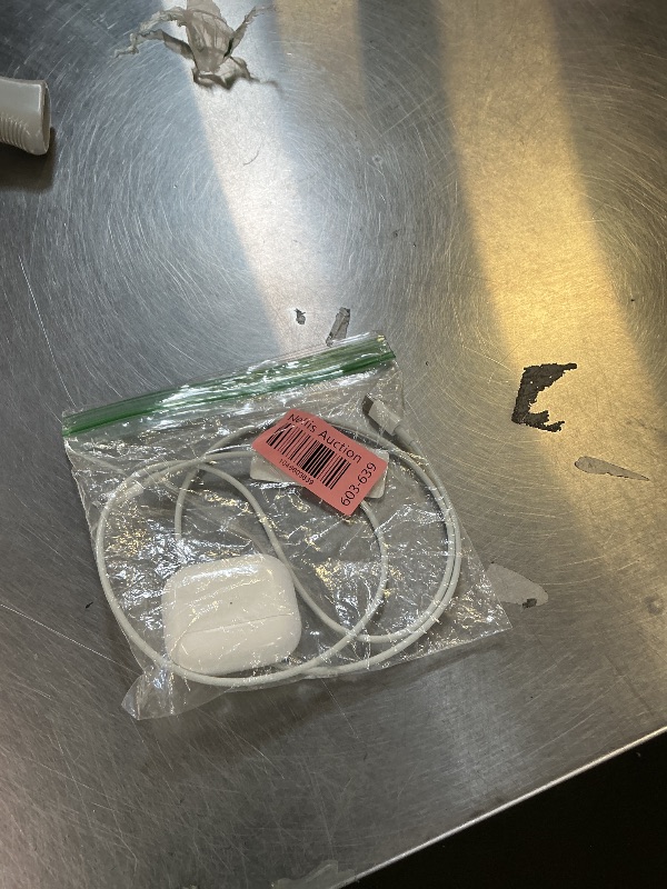 Photo 1 of Apple AirPods with Lightning Charging Case (3rd Generation) White (Renewed Premium)