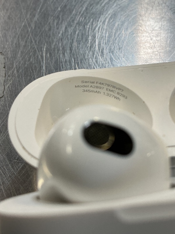 Photo 1 of Apple AirPods with Lightning Charging Case (3rd Generation) White (Renewed Premium)