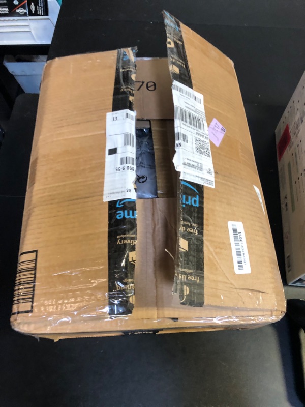 Photo 1 of Homsorout Rolling Kitchen Cart with Bread Box and 2 Pull-Out Wire Baskets - 4-Tier Storage Cart on Wheels with Lockable Casters, Wood Top and Metal Frame for Kitchen, Bathroom, and Pantry (Brown)