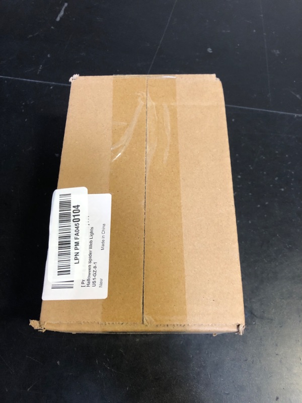 Photo 1 of [ Prelit & Avoid Tangled Mess ] 5 Ft Orange Purple Halloween Spider Web Lights Decorations Timer 56 LED Battery Operated Waterproof Round Net Lights Halloween Decor Home Party Yard Indoor Outdoor