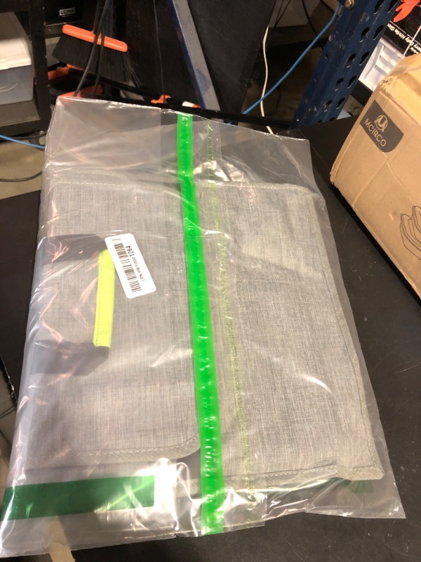 Photo 1 of SO~MINE Airplane Pocket Organizer | Tray Table Cover | In Flight Seat Back Organizer Bag | Commuter Essential Travel Bag | Media Pouch For Flying | Travel Gift | Attaches To Luggage | Ash/Lime