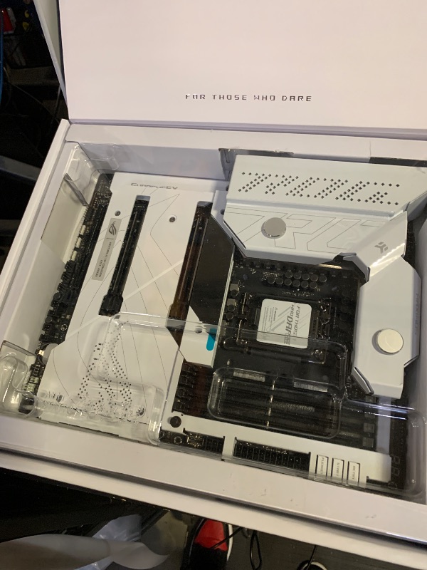 Photo 2 of ASUS ROG Maximus Z690 Formula ATX Motherboard with Water Cooling, WiFi 6E, PCIe 5.0, DDR5, Thunderbolt 4 - For Intel 12th Gen CPU