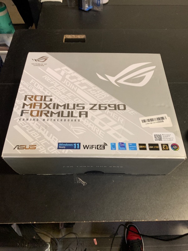 Photo 4 of ASUS ROG Maximus Z690 Formula ATX Motherboard with Water Cooling, WiFi 6E, PCIe 5.0, DDR5, Thunderbolt 4 - For Intel 12th Gen CPU