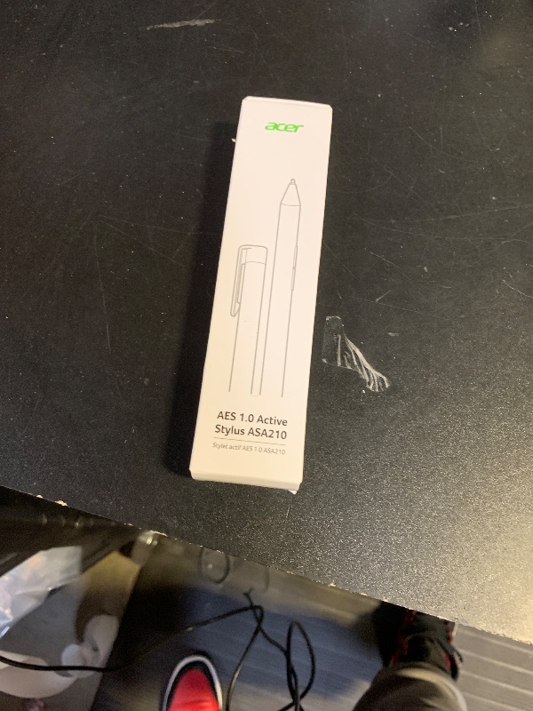 Photo 1 of Acer AES 1.0 Active Stylus (ASA210) | Pressure Level: 4096 Levels | No Bluetooth or Apps Needed, Just Start Drawing or Writing
