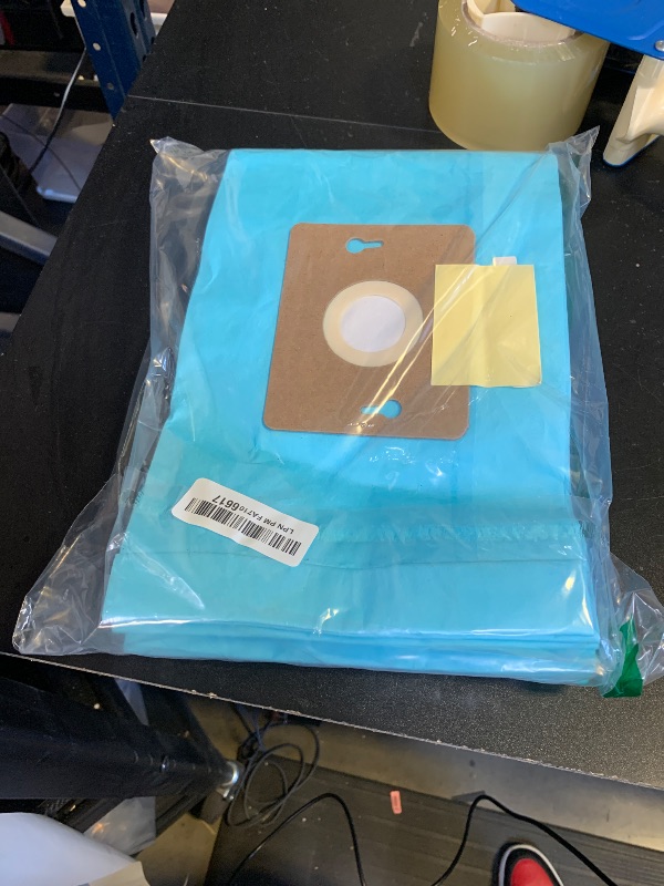 Photo 1 of 12 Pack Type F Vacuum Bags for Riccar Supralite R10E, Rsl1, Rsl1a, Ral1ac, Rsl2, Rsl3, Rsl3c, Rsl4, Rsl5, Rsl5c & Simplicity Freedom F3600, F3500, F3400, F3300, SF1 Uprights #Part RFH6 RSL-6 SFH6