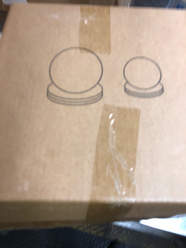 Photo 1 of Vicrays Ceramic 12 Pieces Dinnerware Set - Dinner Plates Salad Plates Cereal Bowls Set Service for 4 - Scratch Resistant Microwave Oven Dishwasher Safe - Green