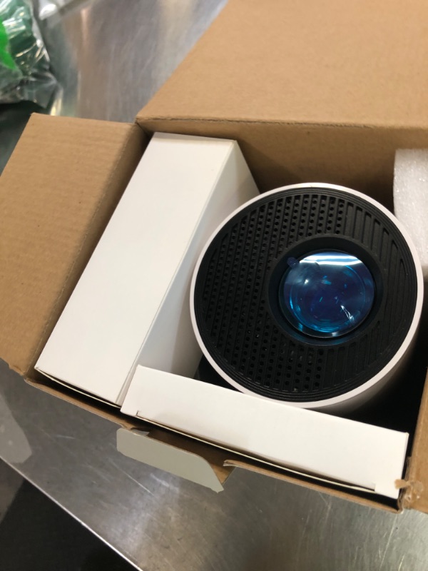 Photo 1 of ?Electric Focus?Magcubic Mini Projector 4K Support, Portable Projector with WiFi 6 and Bluetooth 5.4, Smart Proyector, 5W Soundbase Speaker, 180°Rotation for Home Theater