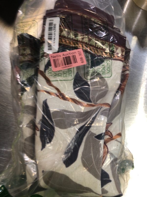 Photo 1 of patdrea Designer French Extra Long Rectangle Tablecloth,Vintage Linen Pomegranates Leaves Pattern Tablecloths,Fall Decor Table Cover for Kitchen Dining Christmas,Thanksgiving,67"x118"-Tehran a