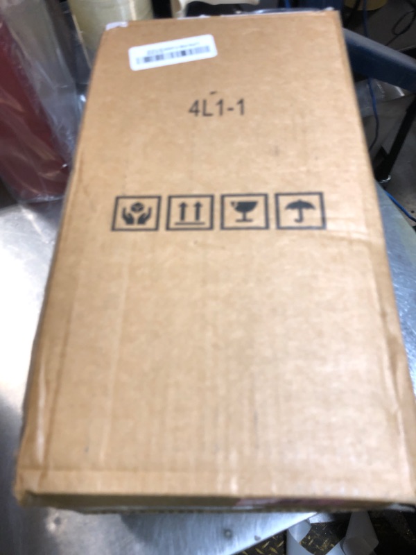 Photo 1 of 1 Gallon Drink Dispenser for Parties,Glass Beverage Dispenser with Stand,Water Dispenser with 18/8 Stainless Steel Spigot,Lemonade Stand Dispenser for Fridge,Juice,Punch,Cocktails,Ice Tea & Sun Tea