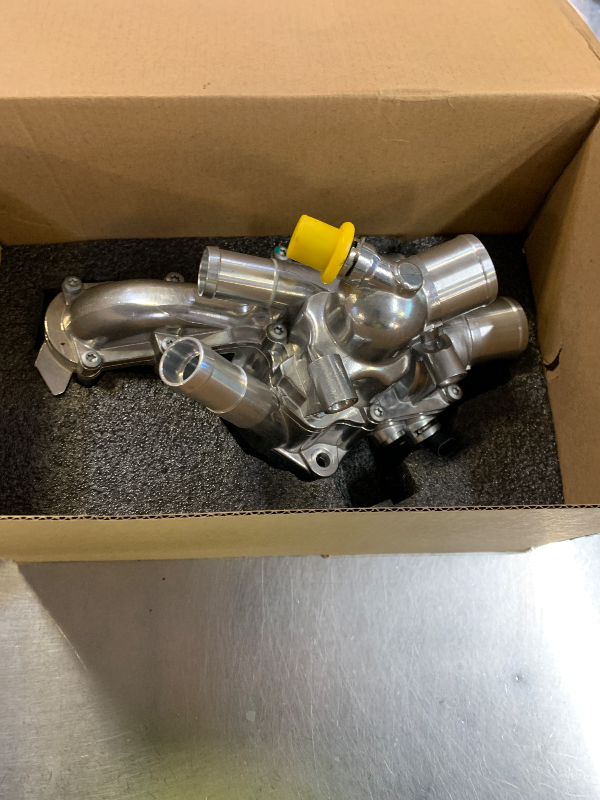 Photo 1 of 11538674895 Engine Coolant Thermostat Housing Assembly Compatible for Mini Cooper 2011-2015, Mini Cooper Countryman 2011-2016, Mini Cooper Paceman 2013-2016