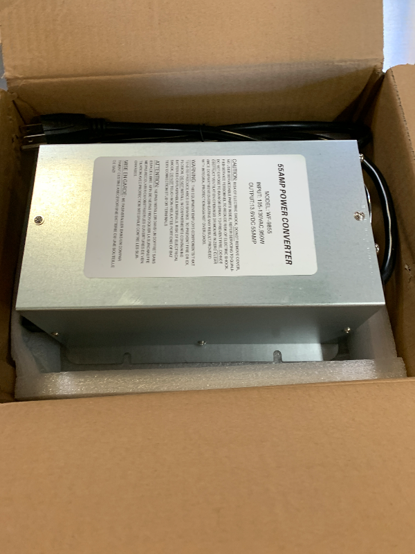 Photo 1 of ??????? WF-9855 55 Amp RV Power Converter Charger, Replace for RV Camper WF-9800 Series, WF-9855, WF-9855-AD, WF-9855-MBA, for Lead-Acid Battery 1 Year Warrant