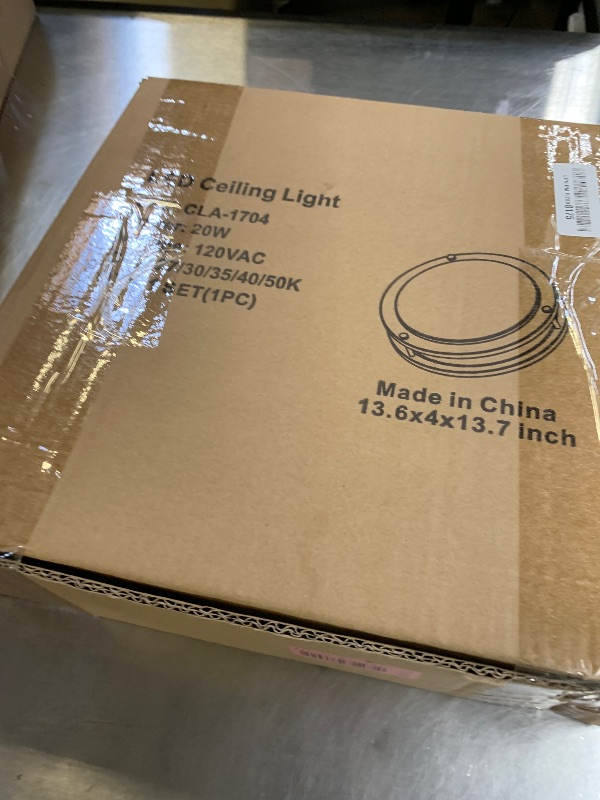 Photo 1 of 13 inch Flush Mount LED Ceiling Light Fixture, 2700K/3000K/3500K/4000K/5000K Adjustable Ceiling Lights, Oil Rubbed Bronze Saturn Dimmable Lighting for Hallway Bathroom Kitchen or Stairwell, ETL Listed