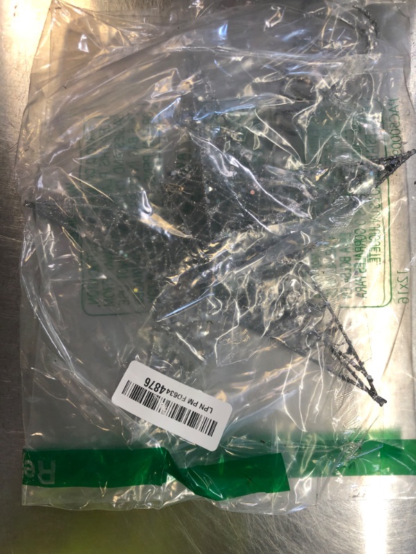 Photo 1 of 10” Christmas Tree Topper Star Christmas Tree Decoration Indoor Party Home Decoration (Silver)