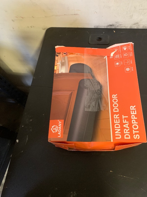Photo 1 of (2 Pack) Under Door Draft Stopper, Under Door Blocker Size of Adjustable Size from 30" to 36", Easy Install,Gap Filler, Reduces Air Draft, Noise & Sound, Door Seal for Improved Insulation