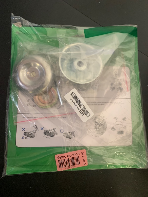 Photo 1 of 10" x 80T Carbon Steel Blades Compatible with Hu sqvarna 128LD 224L St ihl FS55 FS90 for Trimmers & Brush Cutters - Includes 10" x 3T W eed Ea TER Blade with 2 Different Adapter Kits & a T - Wrench