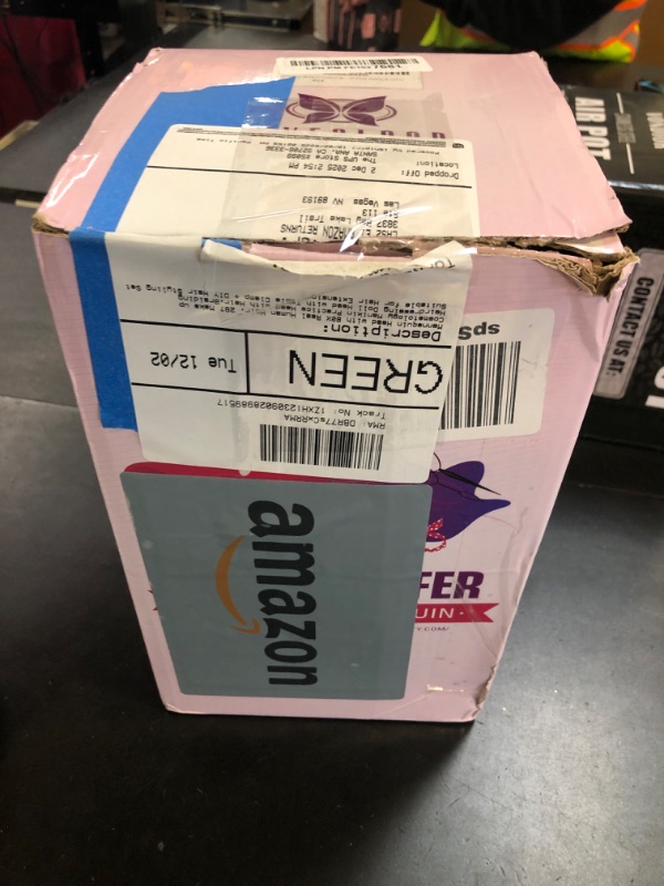 Photo 1 of **MISSING PARTS** Mannequin Head with 80% Real Human Hair, 28“ Make up Cosmetology Manikin Practice Head with Hair,Braiding Hairdressing Doll Head with Table Clamp + DIY Hair Styling Set Suitable for Hair Extensions **ONLY COMES WITH DOLL AND LASHES