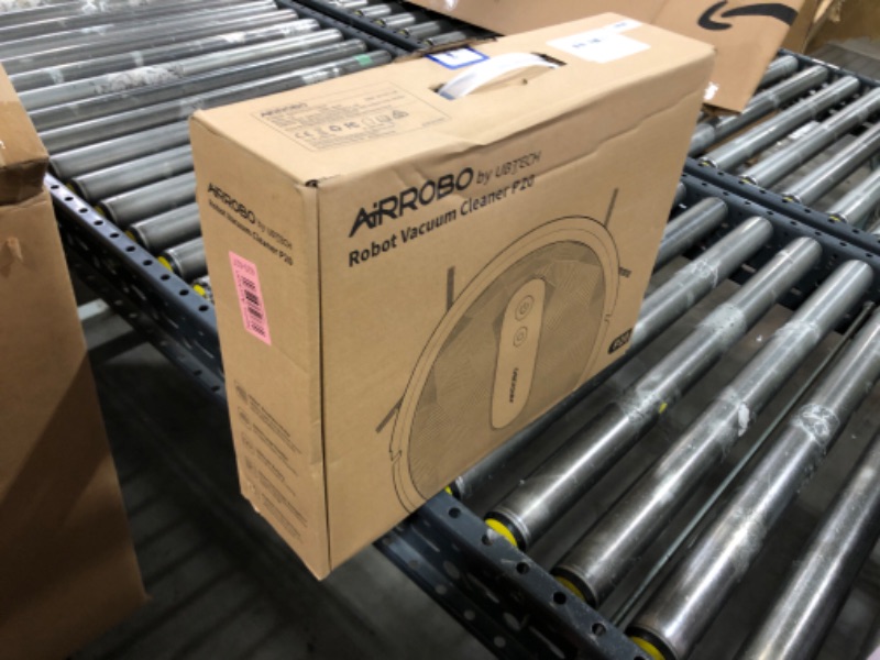 Photo 1 of AIRROBO Robot Vacuum, 2800Pa Powerful Suction, Smart Navigation, App & Remote Control, 120 Mins Runtime, Anti-Collision & Anti-Drop, for Hard Floor/Carpet/Pet Hair