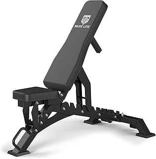 Photo 1 of Major Fitness Weight Bench, Capacity Bench Press and 32 Adjustable Positions Strength Training Bench for Garage and Home Gym Workouts, Weight Lifting, and Bench Press