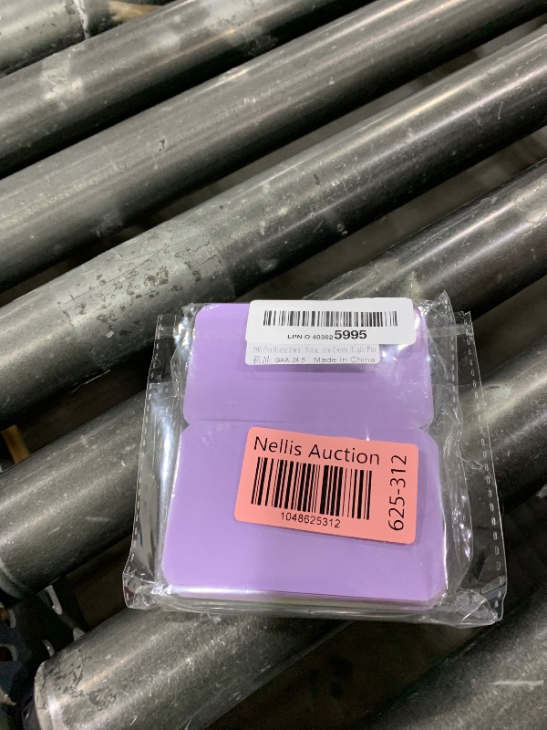 Photo 1 of 100 Pcs Small Note Cards Note Business Cards Thanksgiving Message Gift Business Message (Light Purple)