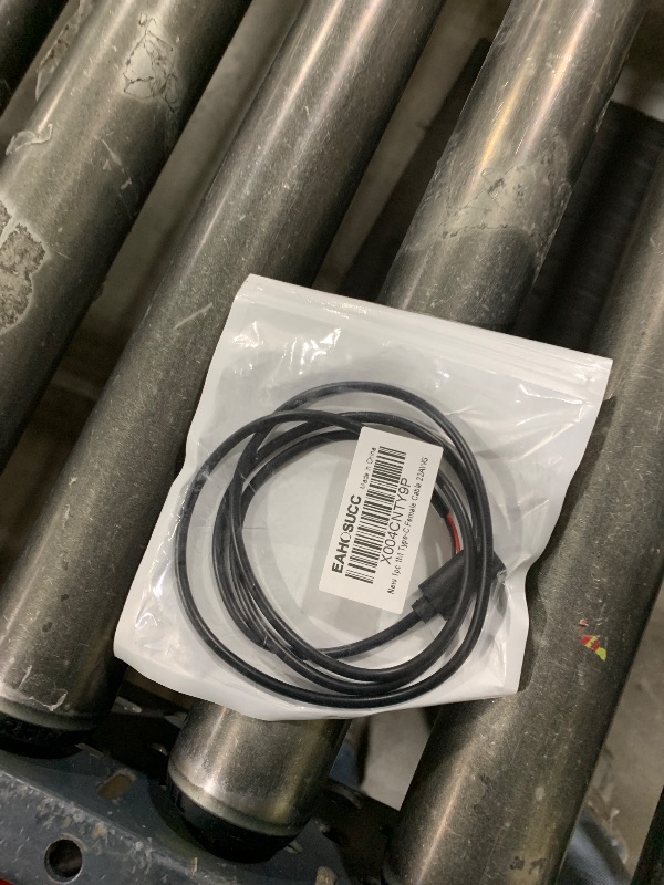 Photo 1 of EAHOSUCC 1M/3.3FT 22AWG Type C Female Pigtail 2 Wire Extension Cable,1PCS 5V 3A USB Type C Female Plug to 2 Pin Bare Wire Open End Connector DIY Cord for USB C Equipment Replacement