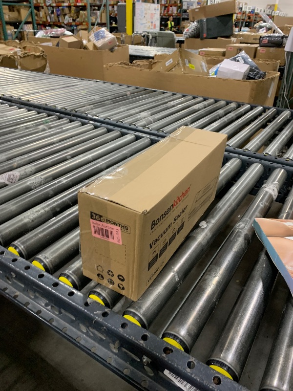 Photo 1 of [Updated 2025] Bonsenkitchen Vacuum Sealer Machine + 40 Vacuum Bags, Fast-Compact/Multi-Functional Food Vacuum Sealer with External Vacuum System, Silver