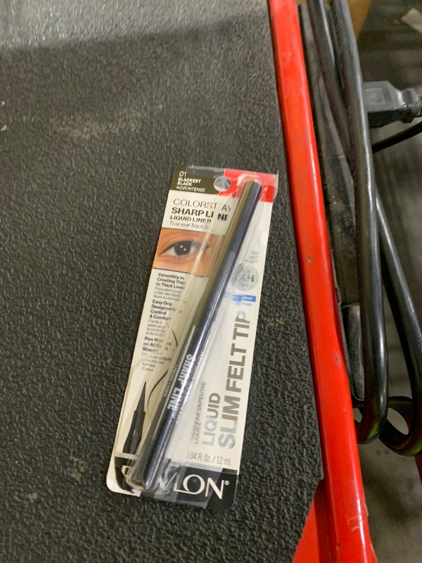 Photo 1 of Revlon Liquid Eyeliner Pen, ColorStay Sharp Line Eye Makeup, Waterproof, Smudge-proof, Longwearing with Slim Tapered Tip, Sharp Line