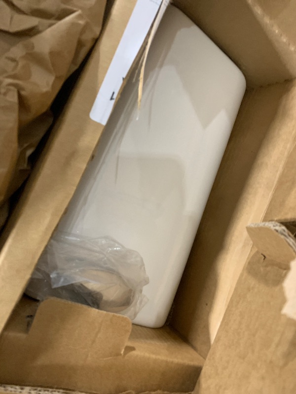 Photo 1 of TOTO Drake 1.28 GPF Toilet Tank with WASHLET+ Auto Flush Compatibility, Cotton White - ST776EA#01 TOILET SEAT LID INCLUDED AS WELL 