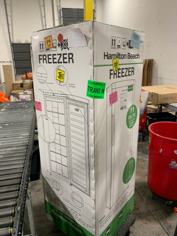 Photo 1 of Hamilton Beach HBFRF1100, 11 cu ft, Upright Freezer, White