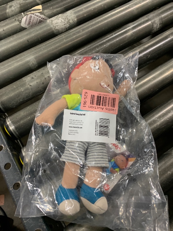 Photo 1 of HABA Snug Up Gabriel - 10" Soft Doll, Machine Washable Baby Boy Doll - Perfect Snuggly First Soft Toddler Plush Figure for 6 Months and Up