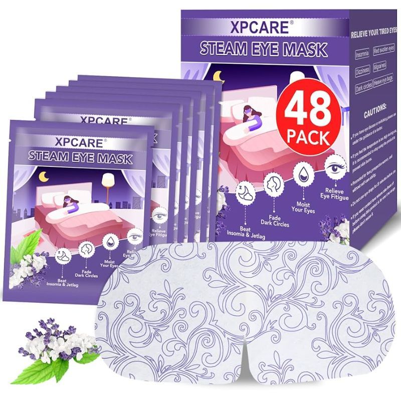 Photo 1 of XPCARE 48 Pack Steam Eye Masks for Dry Eyes