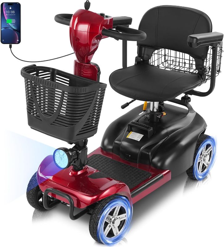 Photo 1 of VOCIC Mobility Scooter Red