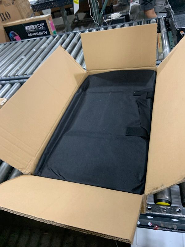 Photo 1 of Turosur Car Back Seat Extender for Dogs Waterproof Pet Hammock for SUV Hard Bottom Car Travel Pet Bed Holds 440 lbs