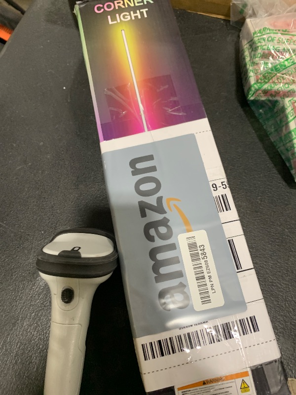 Photo 1 of IOHFOI Corner Lamp, LED Corner Floor Lamp, Ambient Lighting Smart Lights with APP and Remote Control, 20 Million Colors & 800+ Modes, Music Sync Led Lights for Bedrooms, Living Rooms and Gaming Rooms
