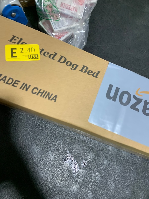 Photo 1 of Elevated Dog Bed Pet cot - Pet Bed for Medium Dogs | Elevated Pet Bed for Indoor and Outdoor Use for Medium Pets