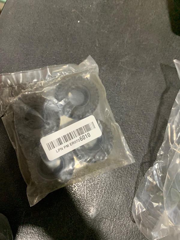 Photo 1 of MOHERO 1.0 Crawler Tires Soft Rubber Wheel Tires 4PCS for 1/24 Axial SCX24 90081 AXI00001 AXI00002 AXI00005 AXI00006 RC Crawler Car (50mm)